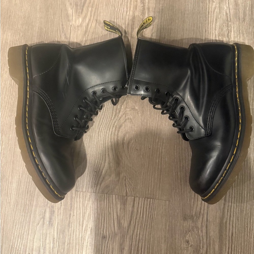 Dr. Martens Black 1460 Leather Combat Boots